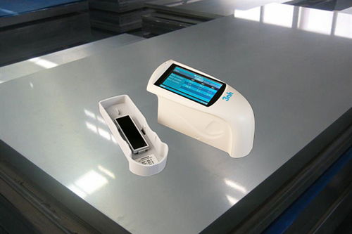 光泽度仪检测不锈钢制品表面光泽